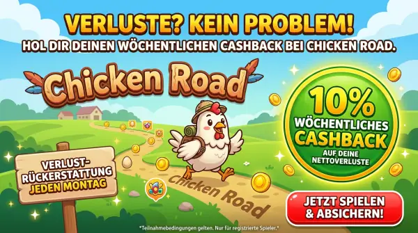 Cashback für Chicken Road
