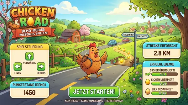 Chicken Road Demo - Kostenlos spielen