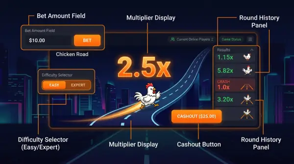 Chicken Road game interface explained