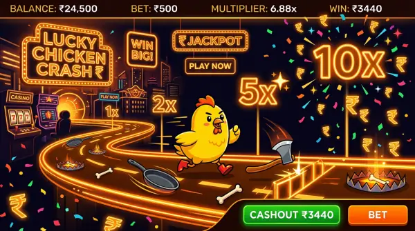 Chicken Road crash game gameplay