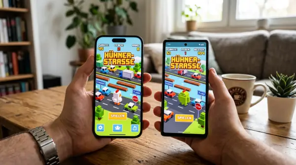 Chicken Road auf iOS und Android