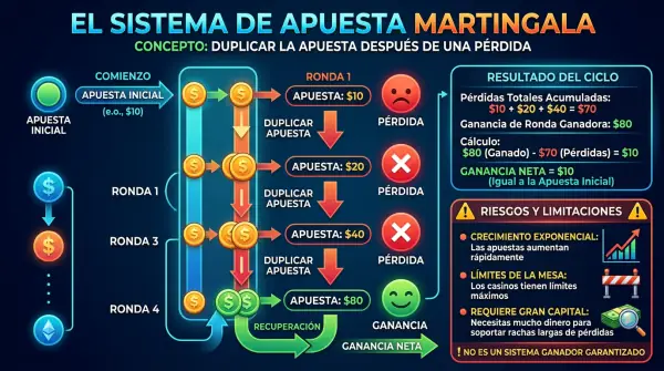 Estrategia Martingala en Chicken Road