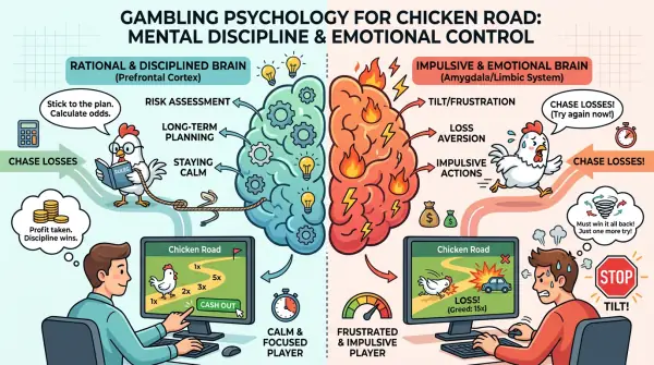 Psychology and discipline in Chicken Road
